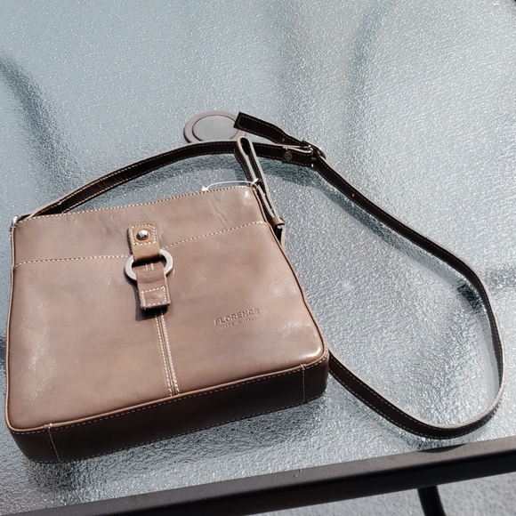 Florence Borse In Pelle Real Leather Crossbody Purse - Picture 2 of 15